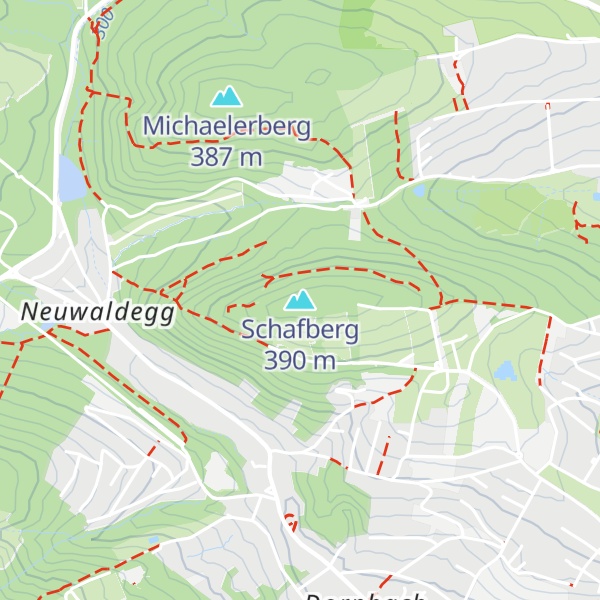 Map of Schafberg