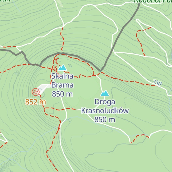 Map of Długi Pasaż