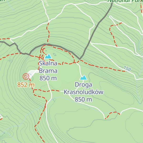 Map of Kuchnia