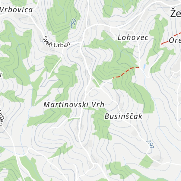 Map of Slamek