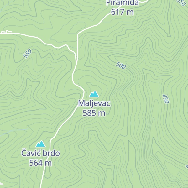 Map of Maljevac