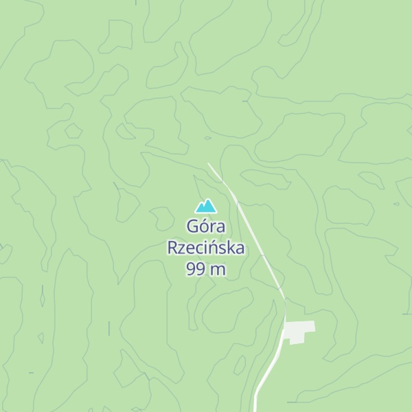 Map of Góra Rzecińska