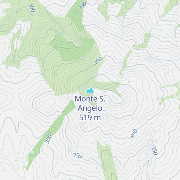 Map of Monte S. Angelo