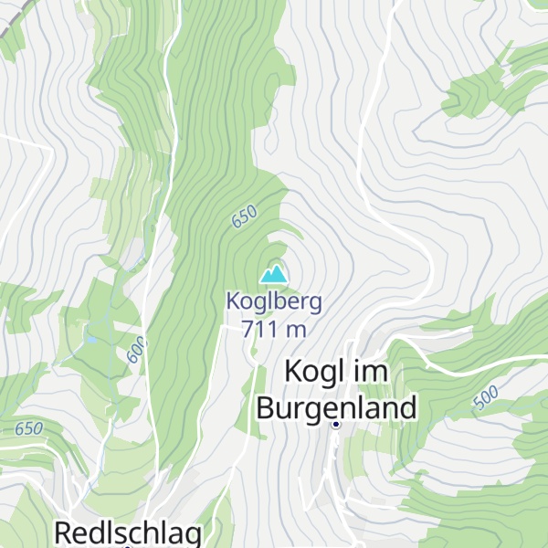 Map of Koglberg