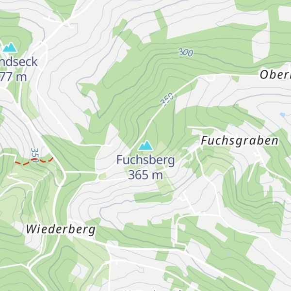 Map of Fuchsberg