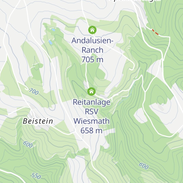 Map of Reitanlage RSV Wiesmath