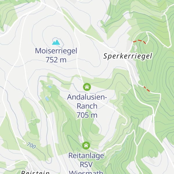 Map of Andalusien-Ranch