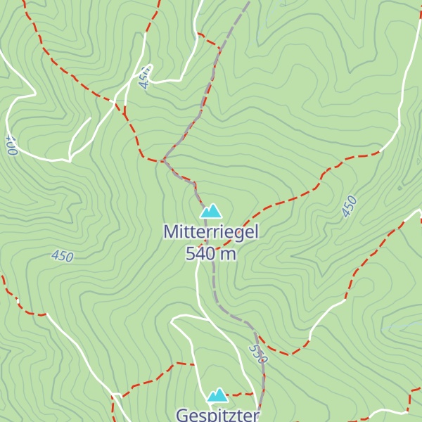 Map of Mitterriegel