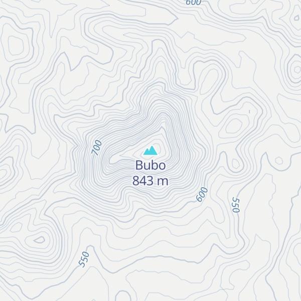 Map of Bubo