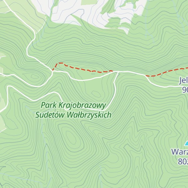 Map of Turzyna