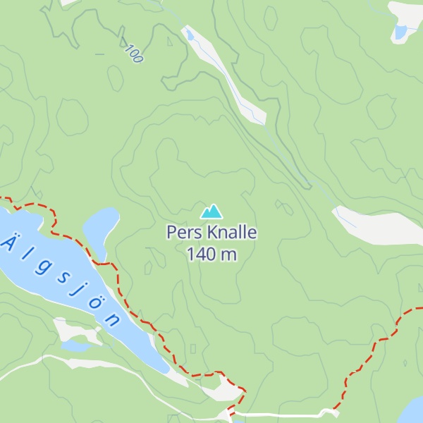 Map of Pers Knalle