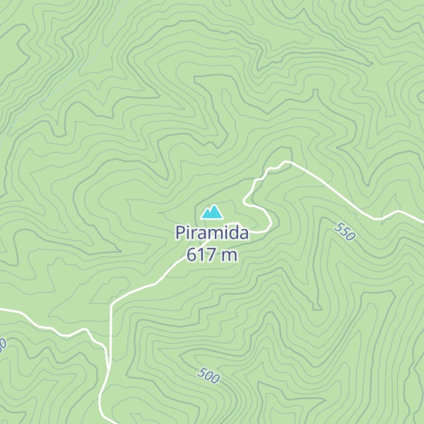 Map of Piramida