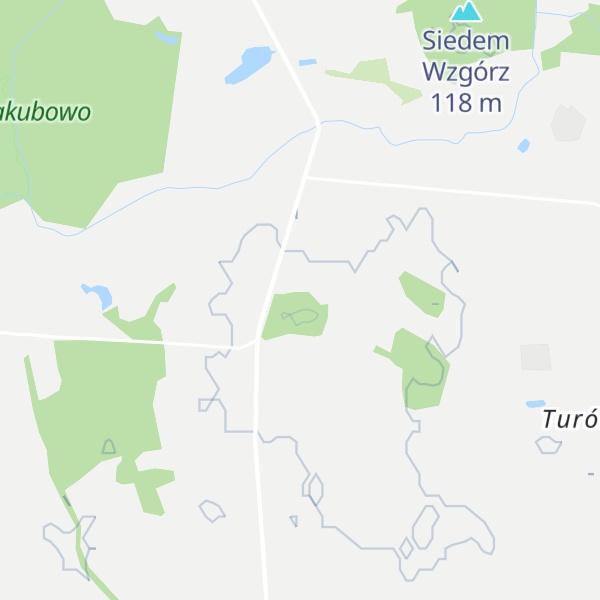 Map of Barania Góra