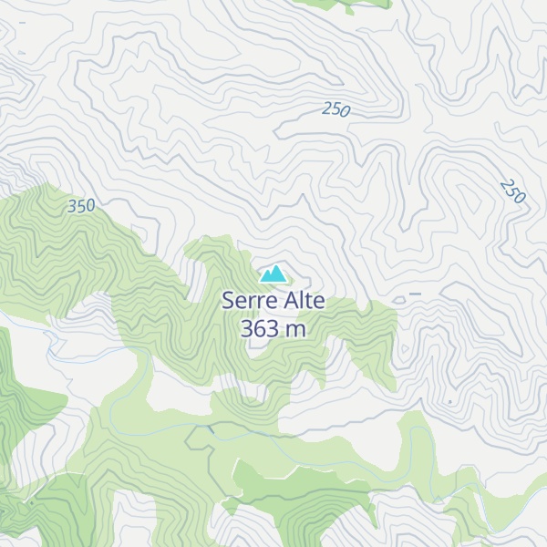Map of Serre Alte