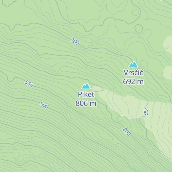 Map of Piket