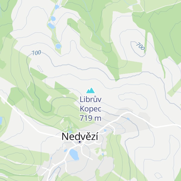 Map of Librův Kopec