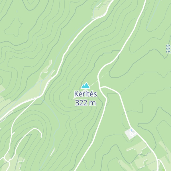 Map of Kerítés