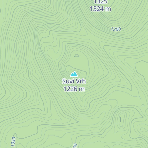Map of Suvi Vrh