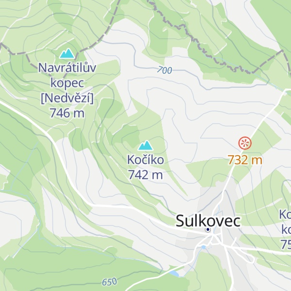 Map of Kočíko