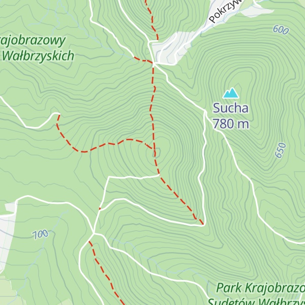 Map of Borowa