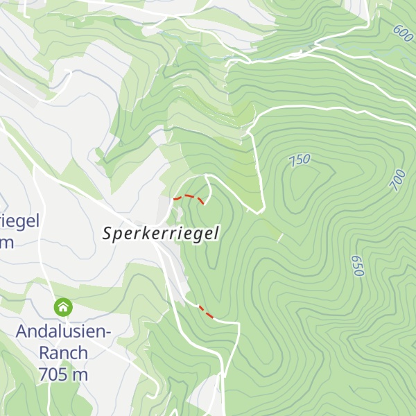 Map of Sperkerriegel