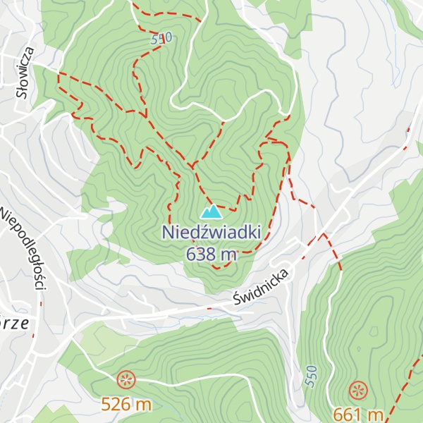 Map of Niedźwiadki
