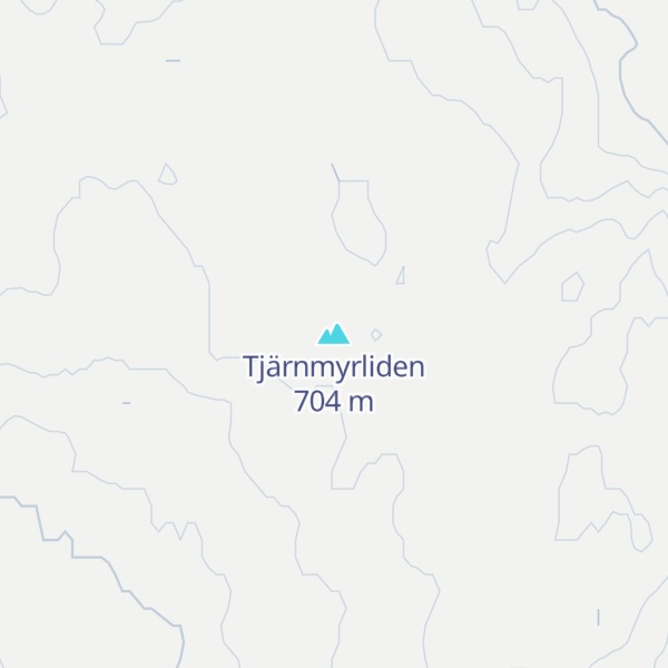 Map of Tjärnmyrliden