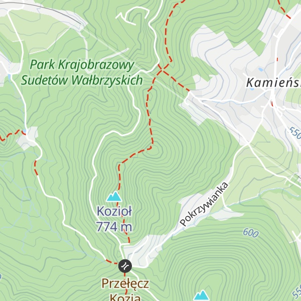 Map of Wołowiec