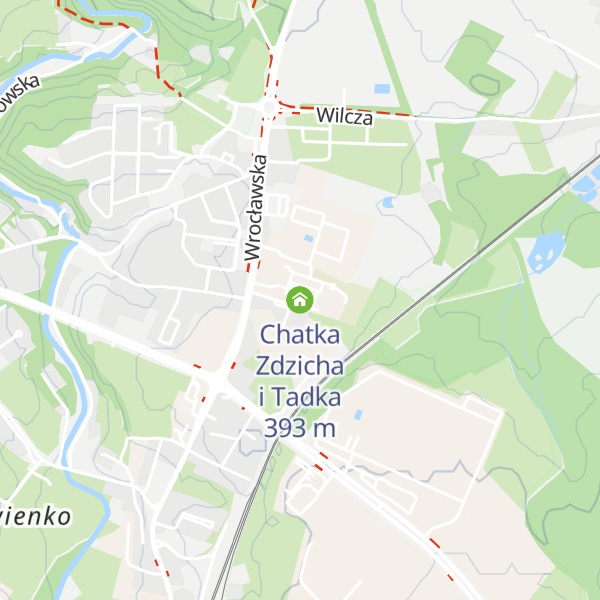 Map of Chatka Zdzicha i Tadka