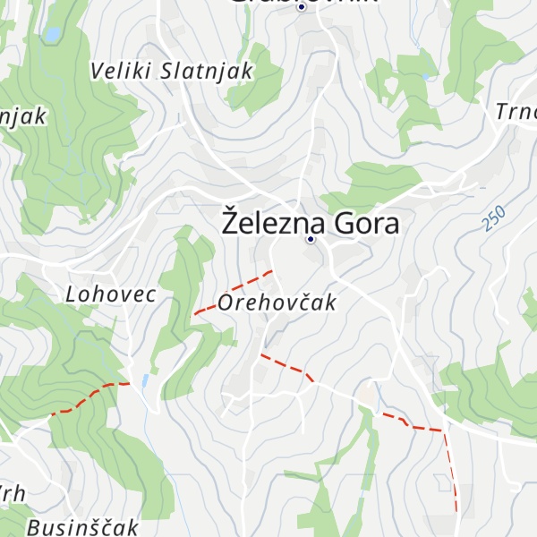 Map of Orehovščak