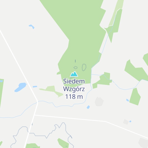 Map of Siedem Wzgórz
