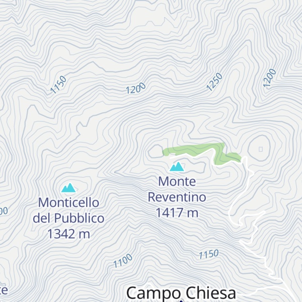 Map of Rifugio
