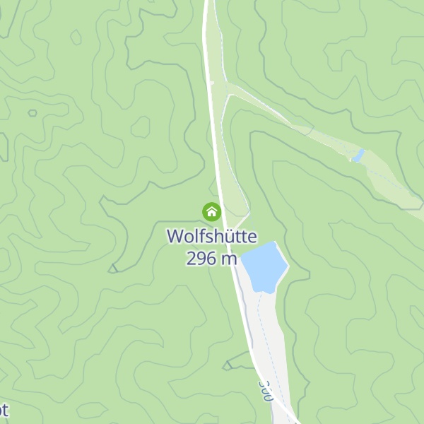 Map of Wolfshütte