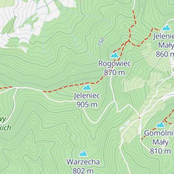 Map of Jeleniec