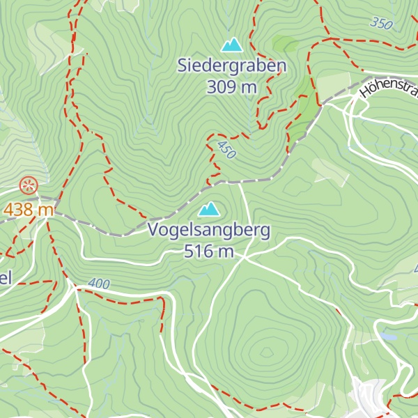 Map of Vogelsangberg