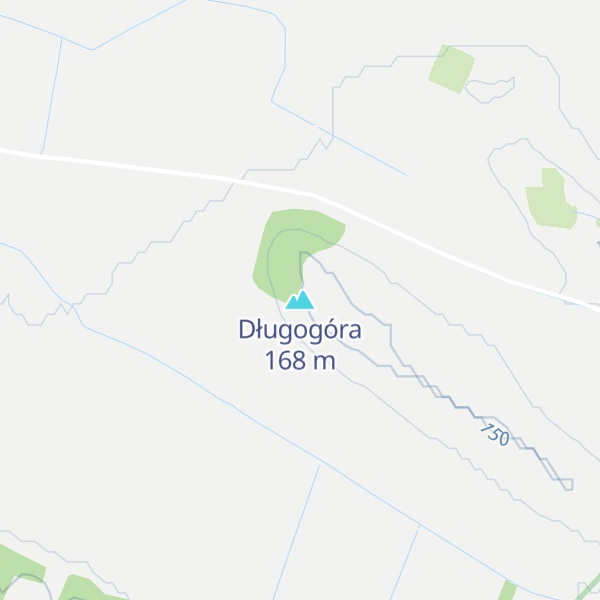 Map of Długogóra