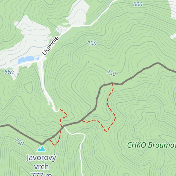 Map of Kościelec