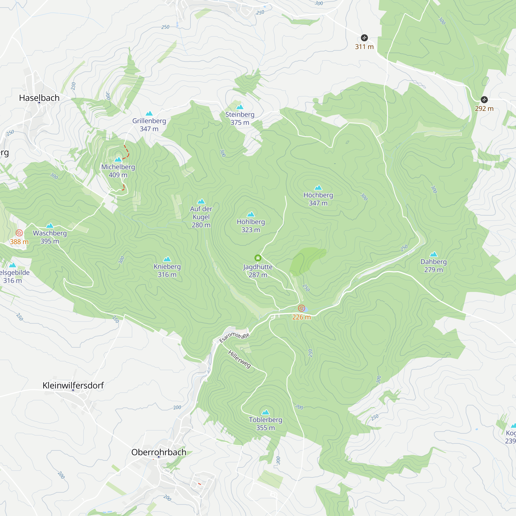 Jagdhütte map
