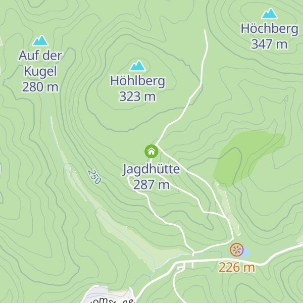 Map of Jagdhütte