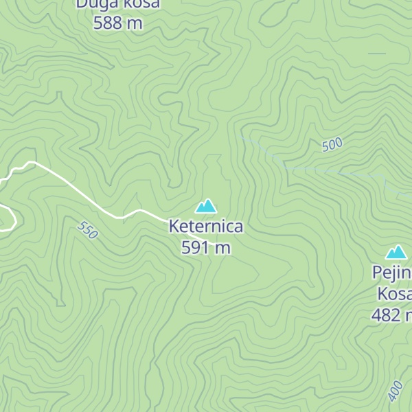 Map of Keternica