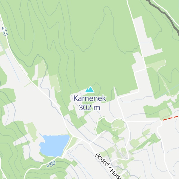 Map of Kamenek