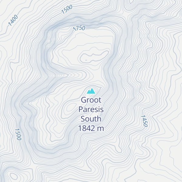 Map of Groot Paresis South