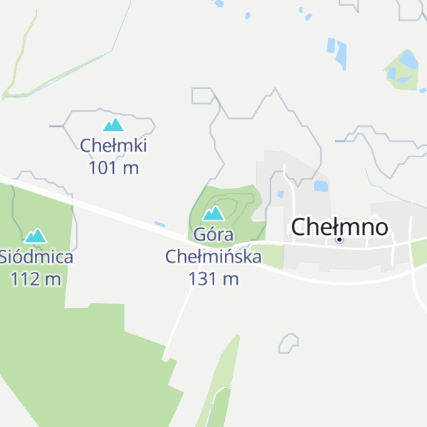 Map of Góra Chełmińska