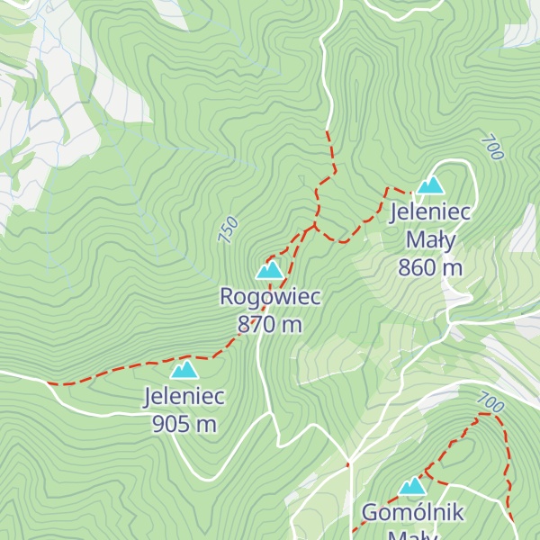 Map of Rogowiec