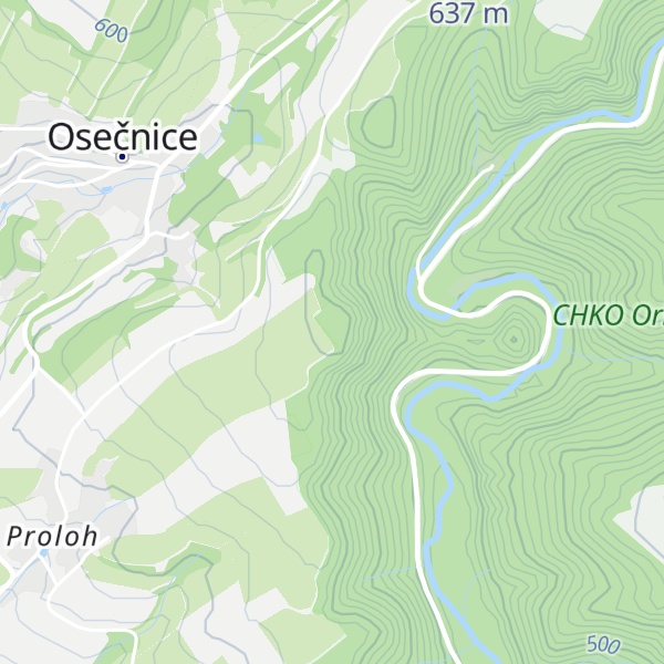 Map of U Lesa