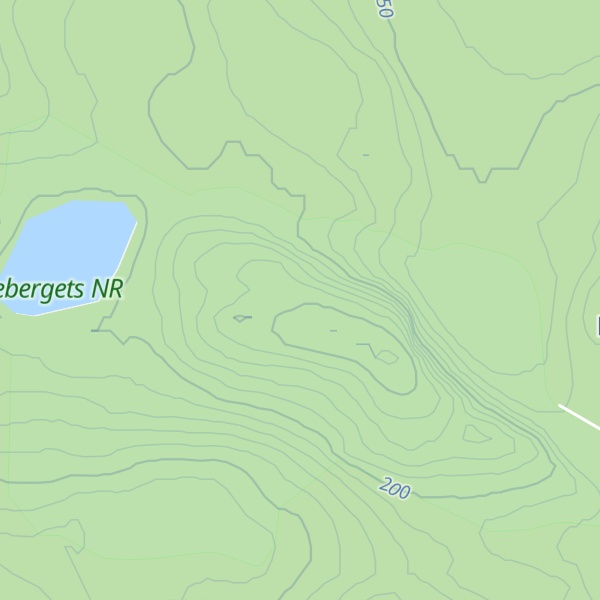 Map of Stor Bolleberget