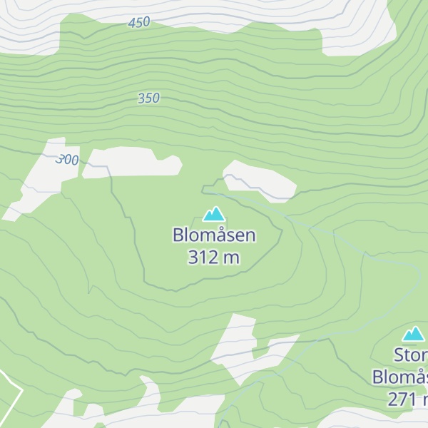 Map of Blomåsen