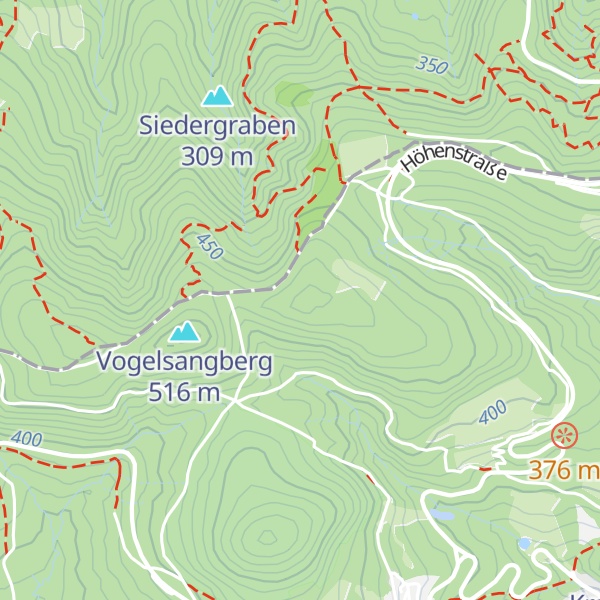 Map of Handleinsberg