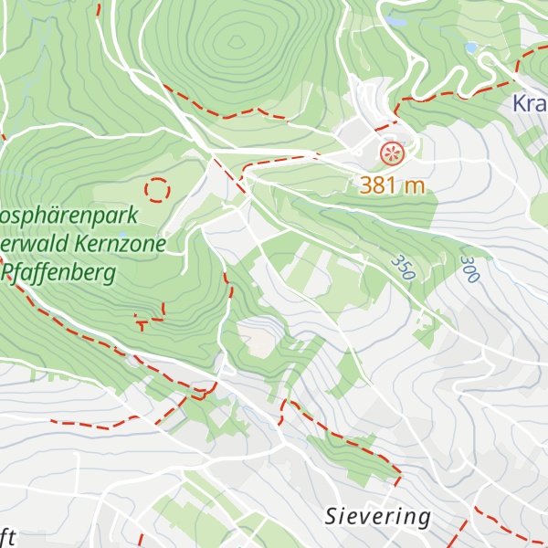 Map of Die Hütte am Bellevue