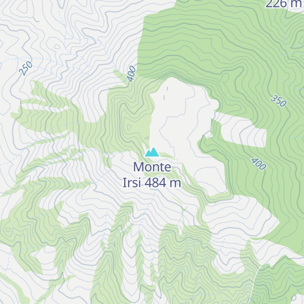 Map of Monte Irsi